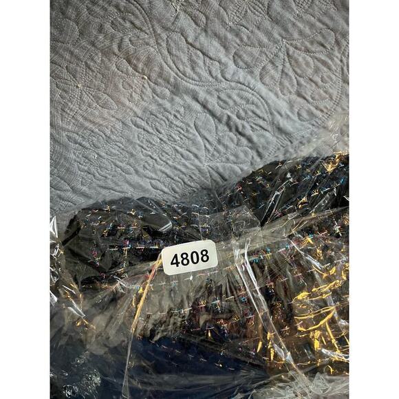 House of Harlow 1960 double breasted metallic tween blazer women’s large - Picture 12 of 12